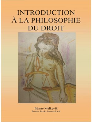 cover image of Introduction à la Philosophie du Droit